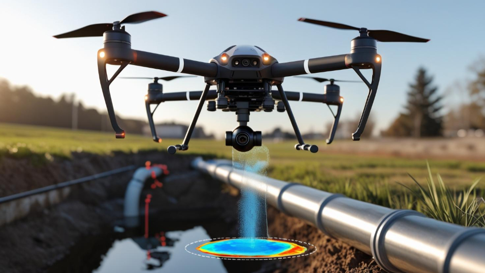 Tecnologia SAR su drone: un nuovo scenario per il rilevamento delle perdite idriche